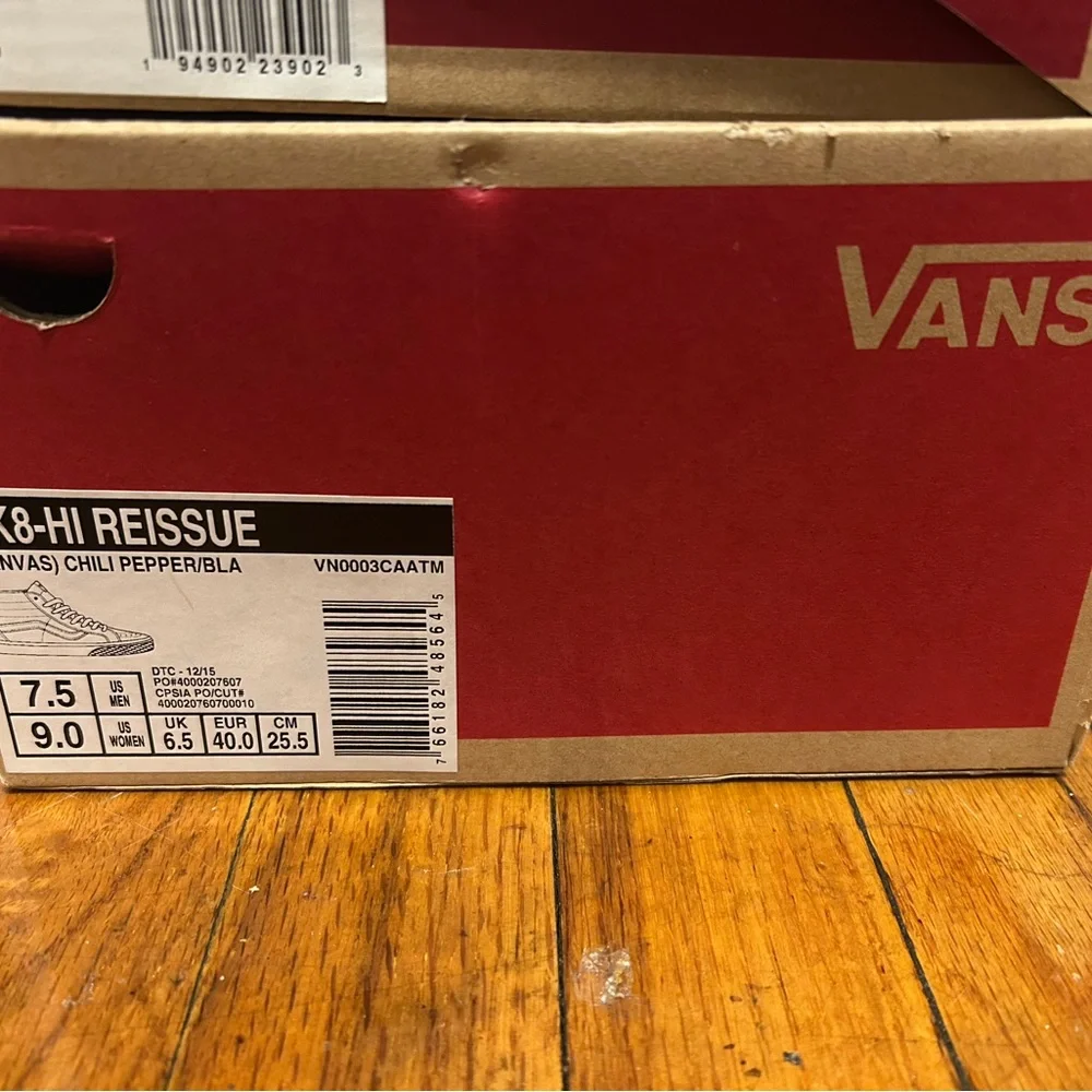 VANS Empty Shoe Boxes